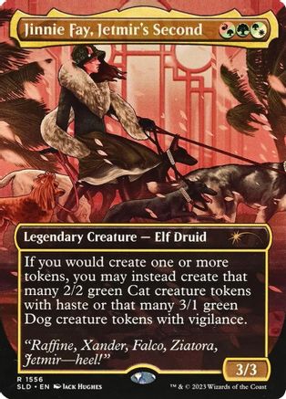 Jinnie Fay, Jetmir's Second // Jinnie Fay, Jetmir's Second (SLD-1556) - rare (Borderless)