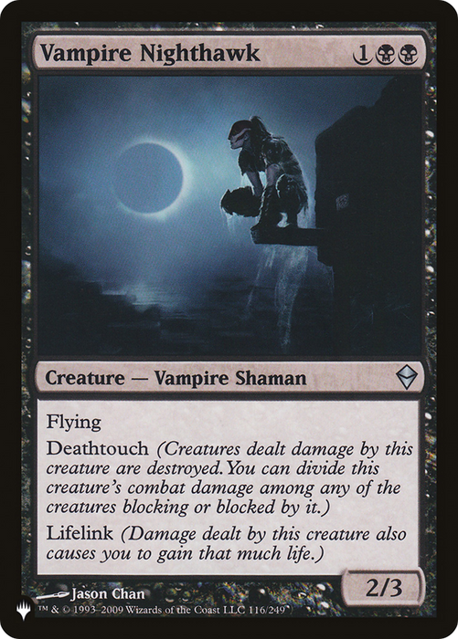 Vampire Nighthawk (LIST-ZEN-116) - uncommon