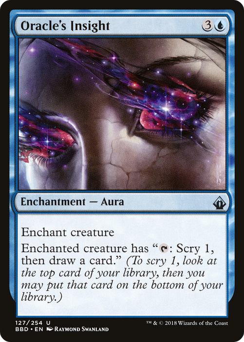 Oracle's Insight (BBD-127) - uncommon - Foil