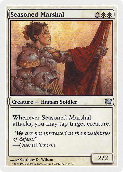Seasoned Marshal (9ED-042) - uncommon