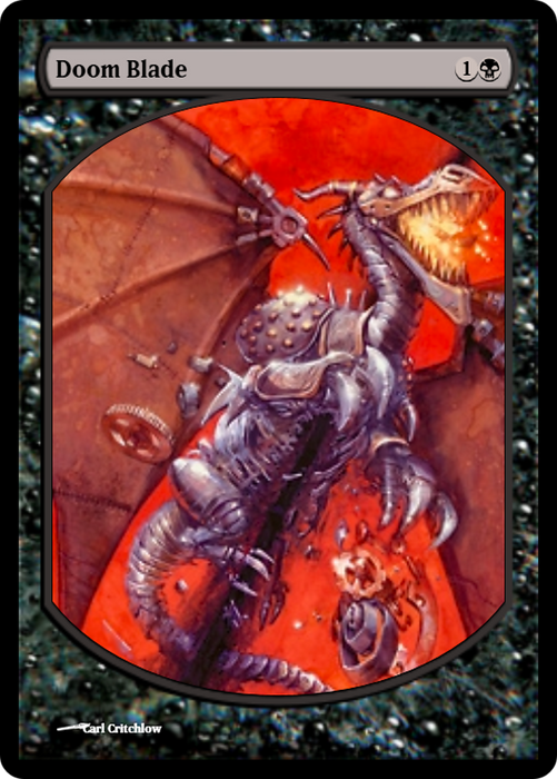 Doom Blade (PRM-37855) - common - Foil