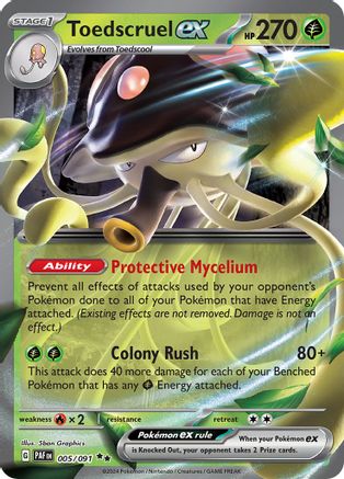 Toedscruel ex (005/091) - SPF  - Double Rare - Holofoil