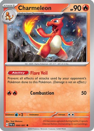 Charmeleon (008/091) - SPF  - Uncommon
