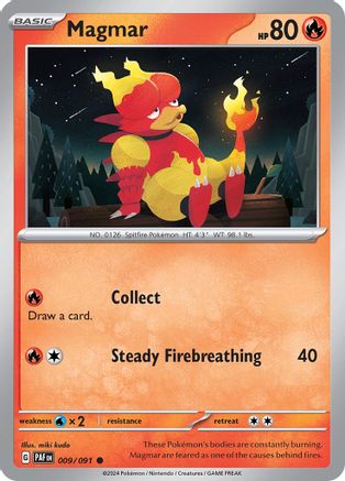 Magmar (009/091) - SPF  - Common - Reverse Holofoil