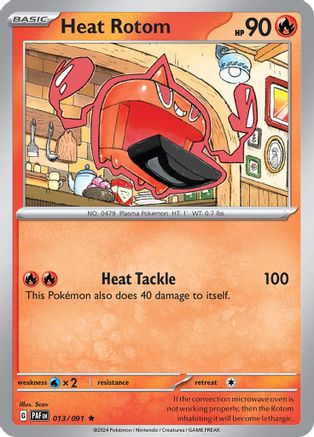 Heat Rotom (013/091) - SPF  - Rare - Holofoil