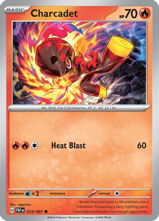 Charcadet (014/091) - SPF  - Common - Reverse Holofoil