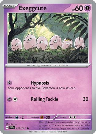 Exeggcute (023/091) - SPF  - Common - Reverse Holofoil