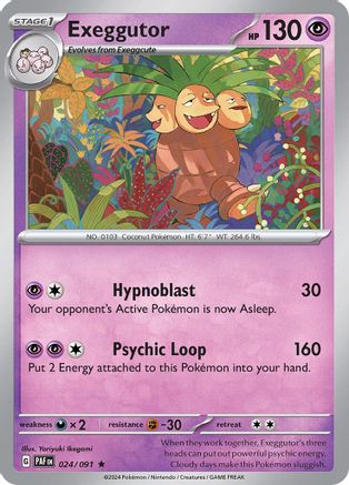 Exeggutor (024/091) - SPF  - Rare - Holofoil