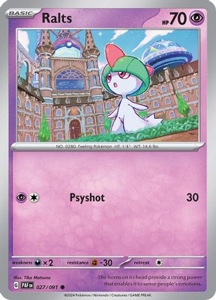 Ralts (027/091) - SPF  - Common