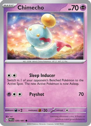 Chimecho (030/091) - SPF  - Common - Reverse Holofoil