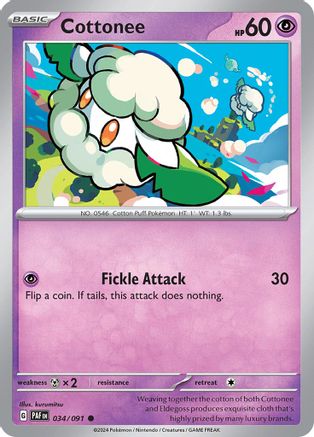 Cottonee (034/091) - SPF  - Common