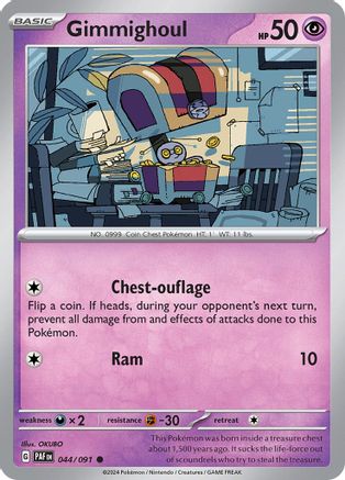 Gimmighoul (044/091) - SPF  - Common - Reverse Holofoil