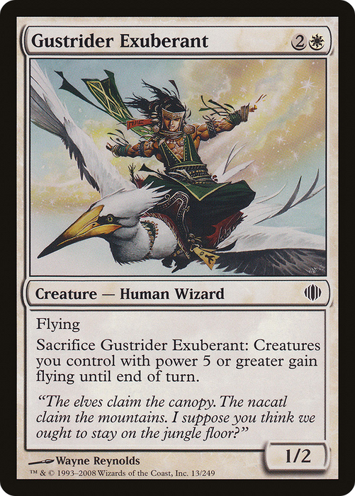 Gustrider Exuberant (ALA-013) - common - Foil