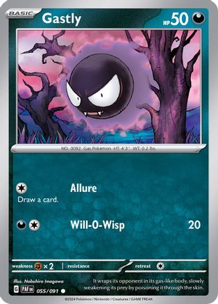 Gastly (055/091) - SPF  - Common