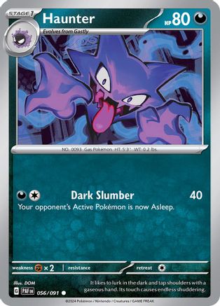 Haunter (056/091) - SPF  - Common - Reverse Holofoil