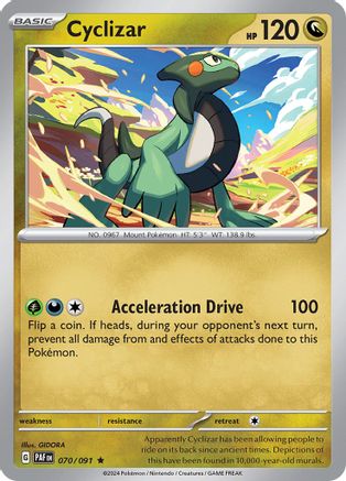 Cyclizar (070/091) - SPF  - Rare - Reverse Holofoil