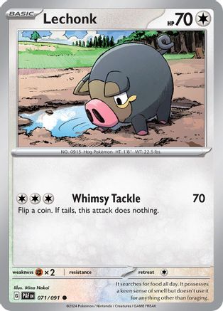 Lechonk (071/091) - SPF  - Common