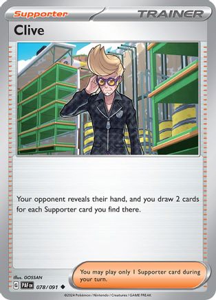 Clive (078/091) - SPF  - Uncommon
