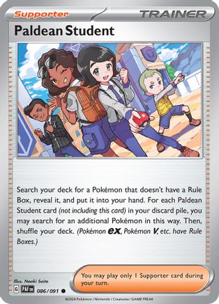 Paldean Student (086/091) - SPF  - Common