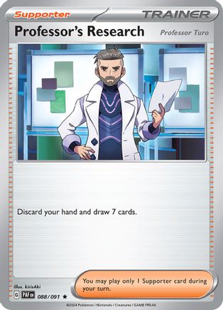 Professor's Research (088/091) - SPF  - Rare - Reverse Holofoil