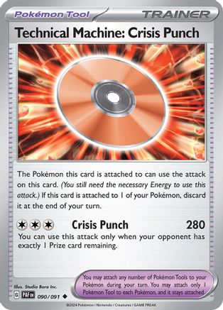 Technical Machine: Crisis Punch (090/091) - SPF  - Uncommon - Reverse Holofoil