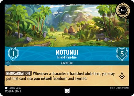 Motunui - Island Paradise (170/204) - Uncommon - Cold Foil