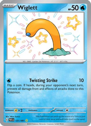 Wiglett (121/091) - SPF  - Shiny Rare - Holofoil