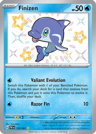 Finizen (123/091) - SPF  - Shiny Rare - Holofoil