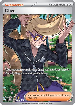 Clive (227/091) - SPF  - Ultra Rare - Holofoil