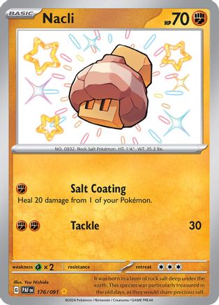 Nacli (176/091) - SPF  - Shiny Rare - Holofoil