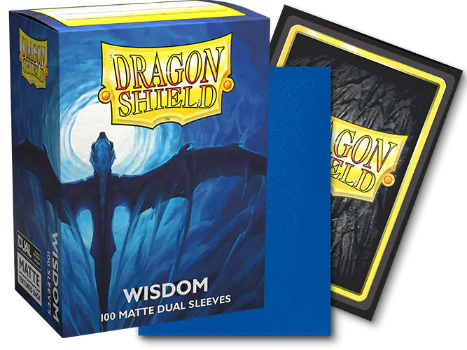 Protecteurs de cartes: Dragon Shield Standard 100ct - Wisdom (Dual Matte)