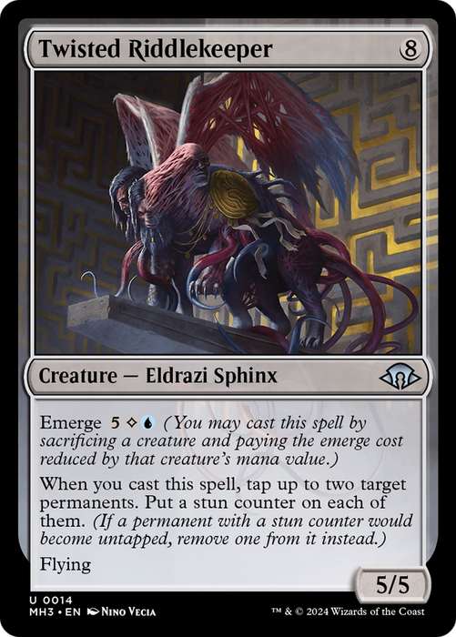 Twisted Riddlekeeper (MH3-014) - uncommon