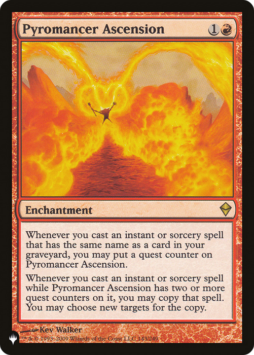 Pyromancer Ascension (LIST-ZEN-143) - rare