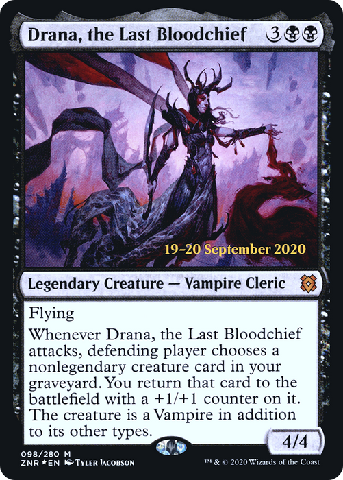 Drana, the Last Bloodchief (PRE-98S) - mythic - Foil