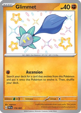 Glimmet (179/091) - SPF  - Shiny Rare - Holofoil