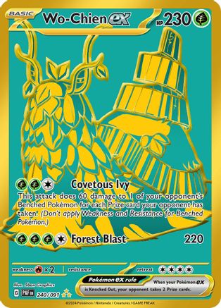 Wo-Chien ex (240/091) - SPF  - Hyper Rare - Holofoil
