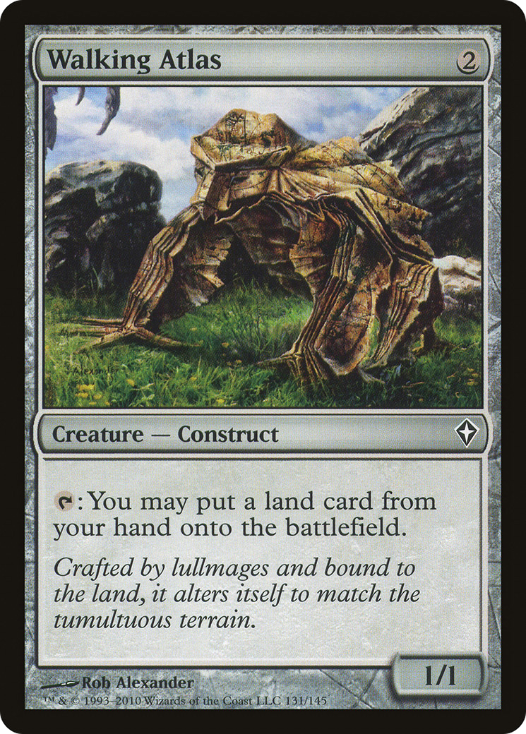 Walking Atlas (WWK-131) - common - Foil