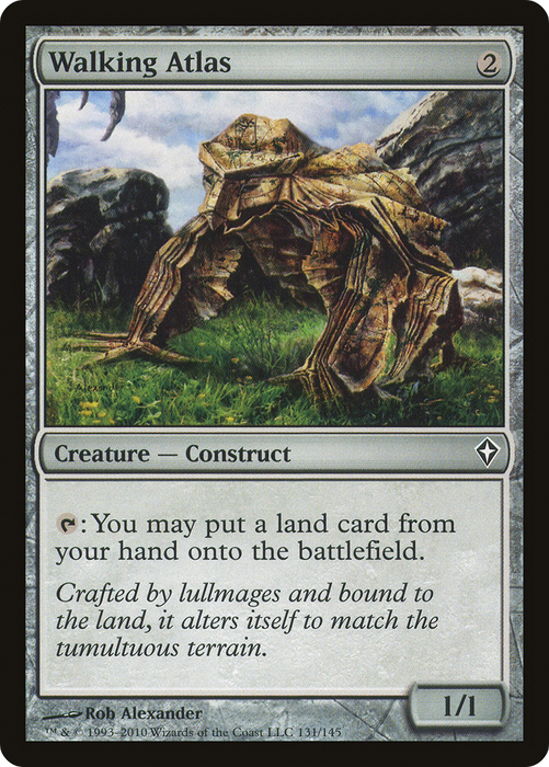 Walking Atlas (WWK-131) - common - Foil
