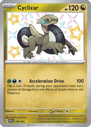 Cyclizar (195/091) - SPF  - Shiny Rare - Holofoil