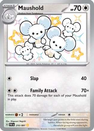 Maushold (210/091) - SPF  - Shiny Rare - Holofoil