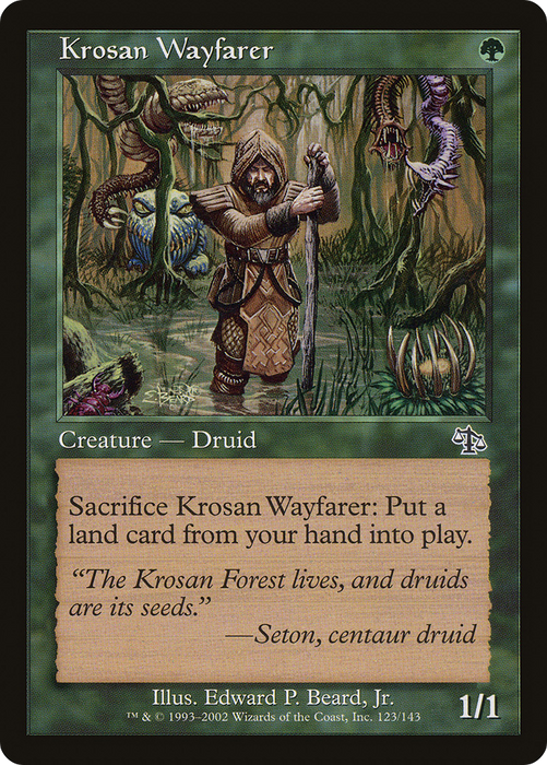 Krosan Wayfarer (JUD-123) - common - Foil