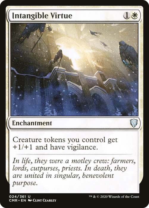 Intangible Virtue (CMR-024) - uncommon - Foil