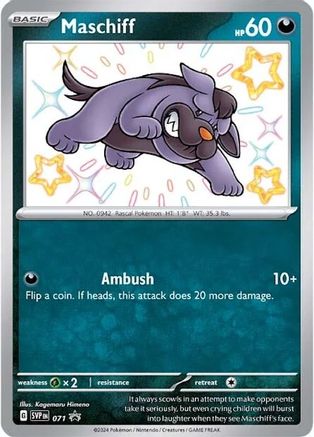 Maschiff (071) - SSVPC  - Promo - Holofoil
