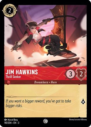 Jim Hawkins - Thrill Seeker (110/204) - Common