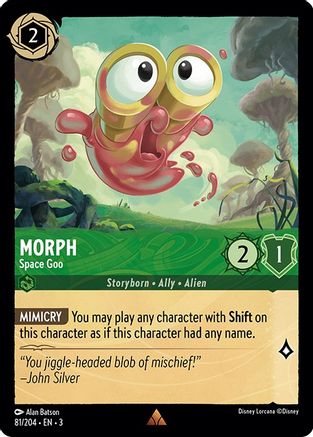 Morph - Space Goo (81/204) - Rare