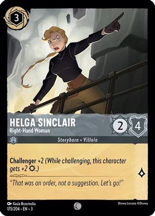 Helga Sinclair - Right-Hand Woman (175/204) - Commune - Cold Foil