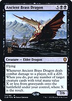 Ancient Brass Dragon (PRE-111S) - mythic - Foil
