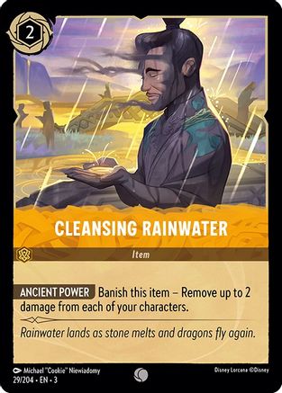 Cleansing Rainwater (29/204) - Common - Cold Foil