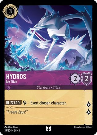 Hydros - Ice Titan (39/204) - Uncommon - Cold Foil