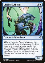 Cryptic Annelid (TSR-060) - uncommon
